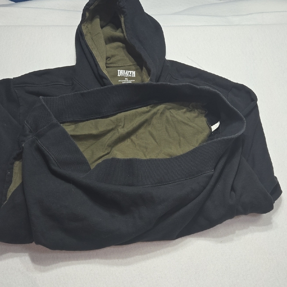 Duluth Trading Co Black Hoodie - Picture 6 of 7